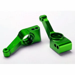 Traxxas Carriers stub axle (green-anodized 6061-T6 Aluminium) (rear) (2)