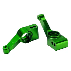 Traxxas Carriers stub axle (green-anodized 6061-T6 Aluminium) (rear) (2)