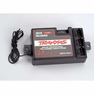 Traxxas Receiver 2-channel 27MHz without BEC (for use with electronic speed control)