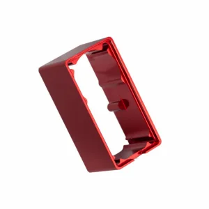 Traxxas Servo case Aluminium (red-anodized) (middle) (for 2255 servo)
