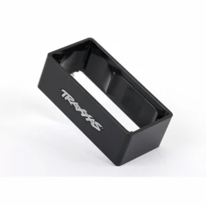 Traxxas Servo case, aluminium (black-anodised) (middle) (for 2275 servo)