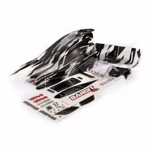 Traxxas Bandit VXL 2WD Bodyshell - Half Painted Pro Graphix