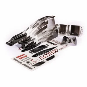 Traxxas Bandit 2WD Bodyshell - Half Painted Pro Graphix