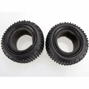 Traxxas Tires Alias 2.2 (rear) (2)/ foam inserts (Bandit) (soft compound)