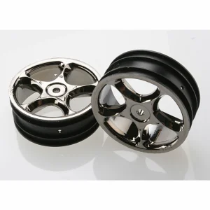 Traxxas Black Chrome Tracer 2.2 Wheels (front)