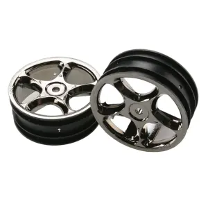 Traxxas Black Chrome Tracer 2.2 Wheels (front)