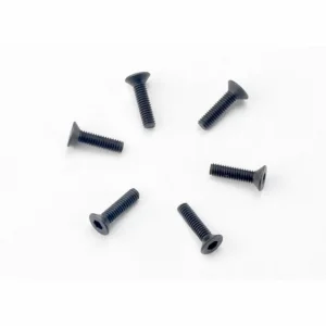 Traxxas Screws 2.5x10mm countersunk machine (hex drive) (6)
