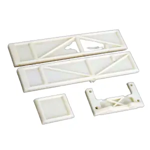 Traxxas Battery box set (2-sides/ 1-front/1-rear battery box connector)