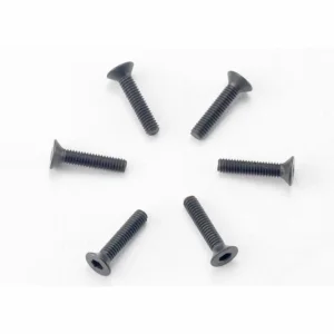 Traxxas Screws 2.5x12mm countersunk machine (hex drive) (6)