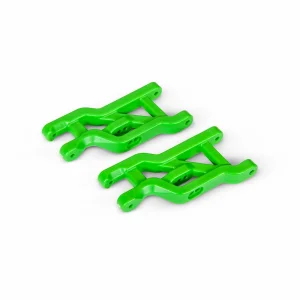 Traxxas Suspension arms, green, front, heavy duty (2)