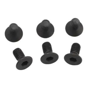 Traxxas Screws 3x6mm countersunk machine (6) (hex drive)