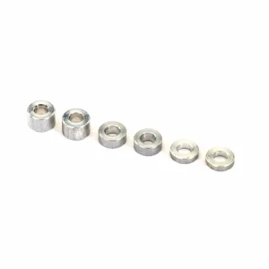 Traxxas Aluminium spacers: 3x6x1.5mm (2)/ 3x6x2.5mm (1)/ 3x6x3.8mm (2) ** CLEARANCE **