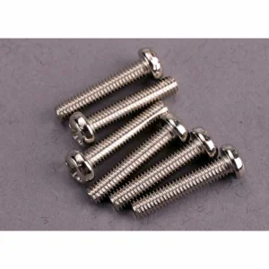 Traxxas Screws 3x15mm roundhead machine (6)
