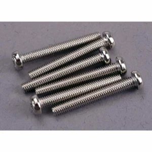 Traxxas Screws 3x23mm roundhead machine (6)