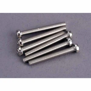 Traxxas Screws 3x25mm roundhead machine (6)