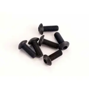 Screws - 3x8mm button-head machine (hex drive) (6)