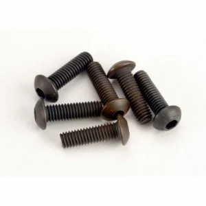 Screws - 3x10mm button-head machine (hex drive) (6)