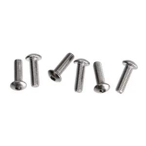 Traxxas Screws 3x10 button-head machine (hex drive) (stainless steel) (6)
