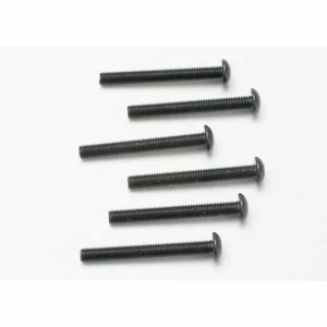 Traxxas Screws 3x25mm button-head machine (hex drive) (6)