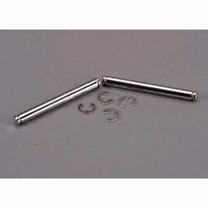 Traxxas Suspension pins 31.5mm chrome (2) w/ E-clips (4)