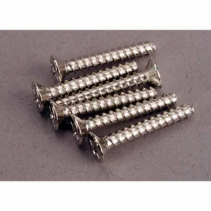 Traxxas Screws 3x20mm countersunk self-tapping (6)