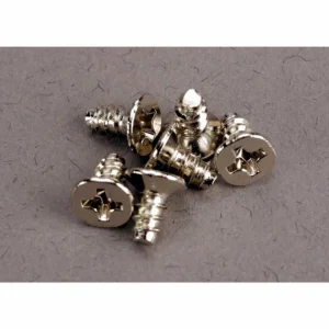Traxxas Screws 3x6mm countersunk self-tapping (6)