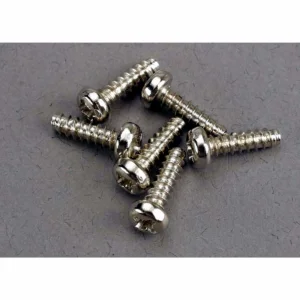 Traxxas Screws 3x10mm roundhead self-tapping (6) ** CLEARANCE **