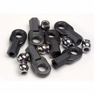 Traxxas Rod ends (long) (6)/ hollow ball connectors (6)