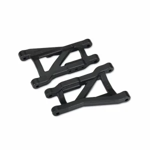 Traxxas Suspension arms, black, rear, heavy duty (2)