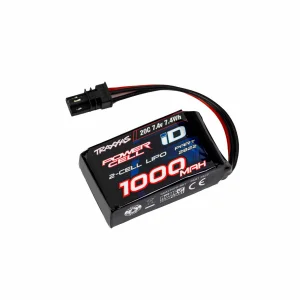 Traxxas 1000mAh 7.4V 2 Cell 20C LiPo Battery (Fits TRX-4M)