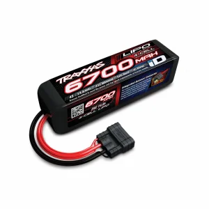 Traxxas 6700mAh 14.8V 4S 25C LiPo ID Battery (178 x 44 x 50mm)