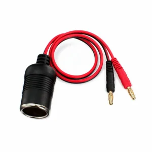 Traxxas 12V Adapter (Female) To Bullet Connectors
