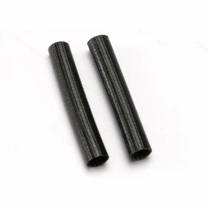 Traxxas Heat shield tubing fiberglass (2) (black)