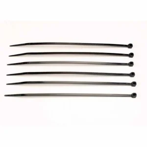 Traxxas Cable ties medium (black) (6)