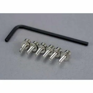Traxxas Screws 3x10mm caphead machine (hex drive) (6)/ lockwashers (6)/ hex wrench