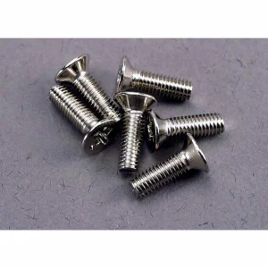 Traxxas Screws 3x10mm countersunk machine (6) ** CLEARANCE **