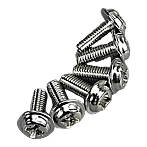 Traxxas Motor screws (3x8mm washerhead machine) (6)