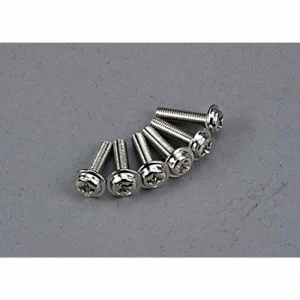 Traxxas Screws 3x12mm washerhead machine (6)