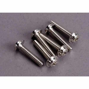 Traxxas Screws 3x15mm washerhead machine (6)