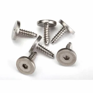 Traxxas Screws 2.6x8mm flathead machine self-tapping (hex drive) (6)