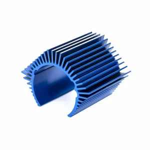 Traxxas Heat sink, low profile, Velineon 1200XL (aluminium, blue-anodised)