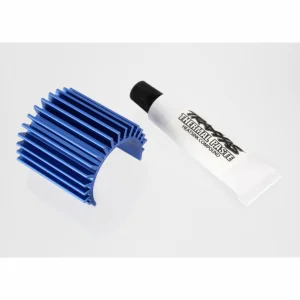 Traxxas Heat sink Velineon 380 brushless motor Aluminium (blue-anodized)