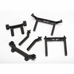 Traxxas Body mounts front rear/ body mount posts front rear (adjustable)/ 2.5x18mm screw pins (4)