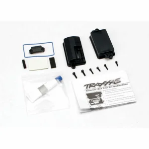 Traxxas Box receiver (sealed)/ foam pad/2.5x8mm CS (4)/ 3x10mm CS (2)