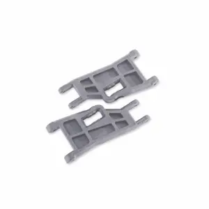 Traxxas Suspension arms, Front (Grey) (2 pcs) (heavy duty, cold weather material)