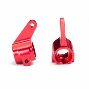 Traxxas Red-anodized Aluminium Steering Blocks