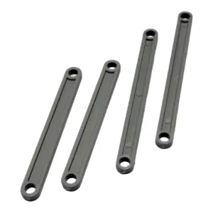 Traxxas Camber link set (plastic / non-adjustable ) ( front rear) (grey)
