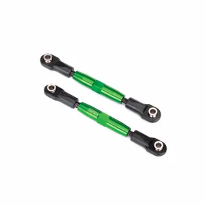 Traxxas Camber links front (TUBES green-anodized 7075-T6 Aluminium stronger than titanium) (83mm) (2)/ rod ends rear (4)/ rod ends front (4)/ Aluminium wrench (1)