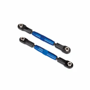 Traxxas Camber links front (TUBES blue-anodized 7075-T6 Aluminium stronger than titanium) (83mm) (2)/ rod ends rear (4)/ rod ends front (4)/ Aluminium wrench (1)