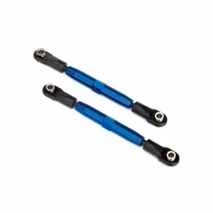 Traxxas Camber links rear (TUBES blue-anodized 7075-T6 Aluminium stronger than titanium) (73mm) (2)/ rod ends rear (4)/ rod ends front (4)/ Aluminium wrench (1)